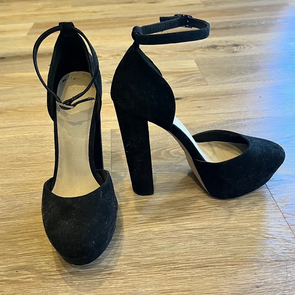 Closed Toe Platform Heels